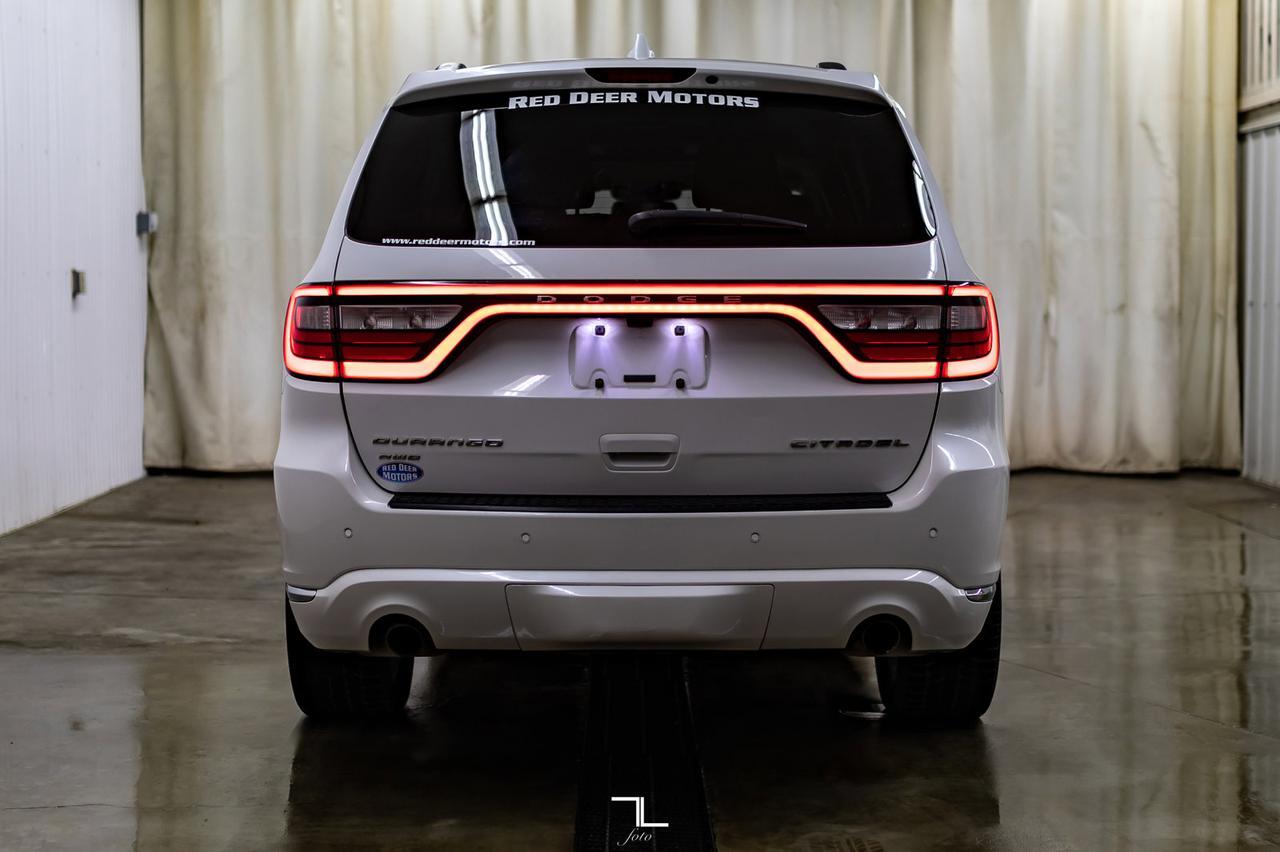 2016 Dodge Durango AWD Citadel Leather Roof Nav BCam Red Deer AB