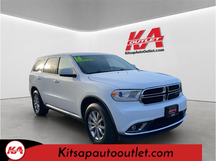 2016 Dodge Durango SXT Sport Utility 4D
