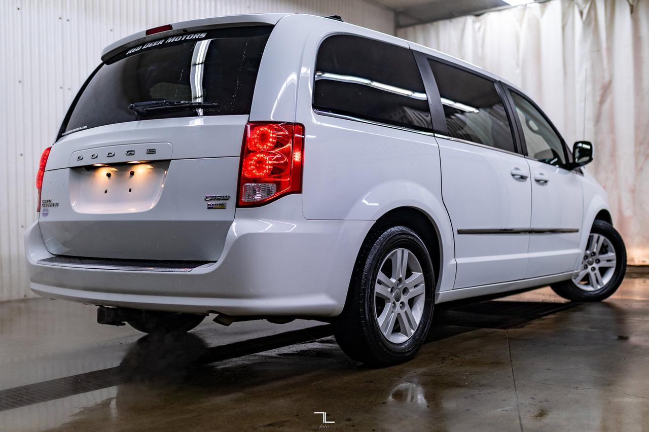 2016 Dodge Grand Caravan Crew Plus Leather Nav BCam Red Deer AB