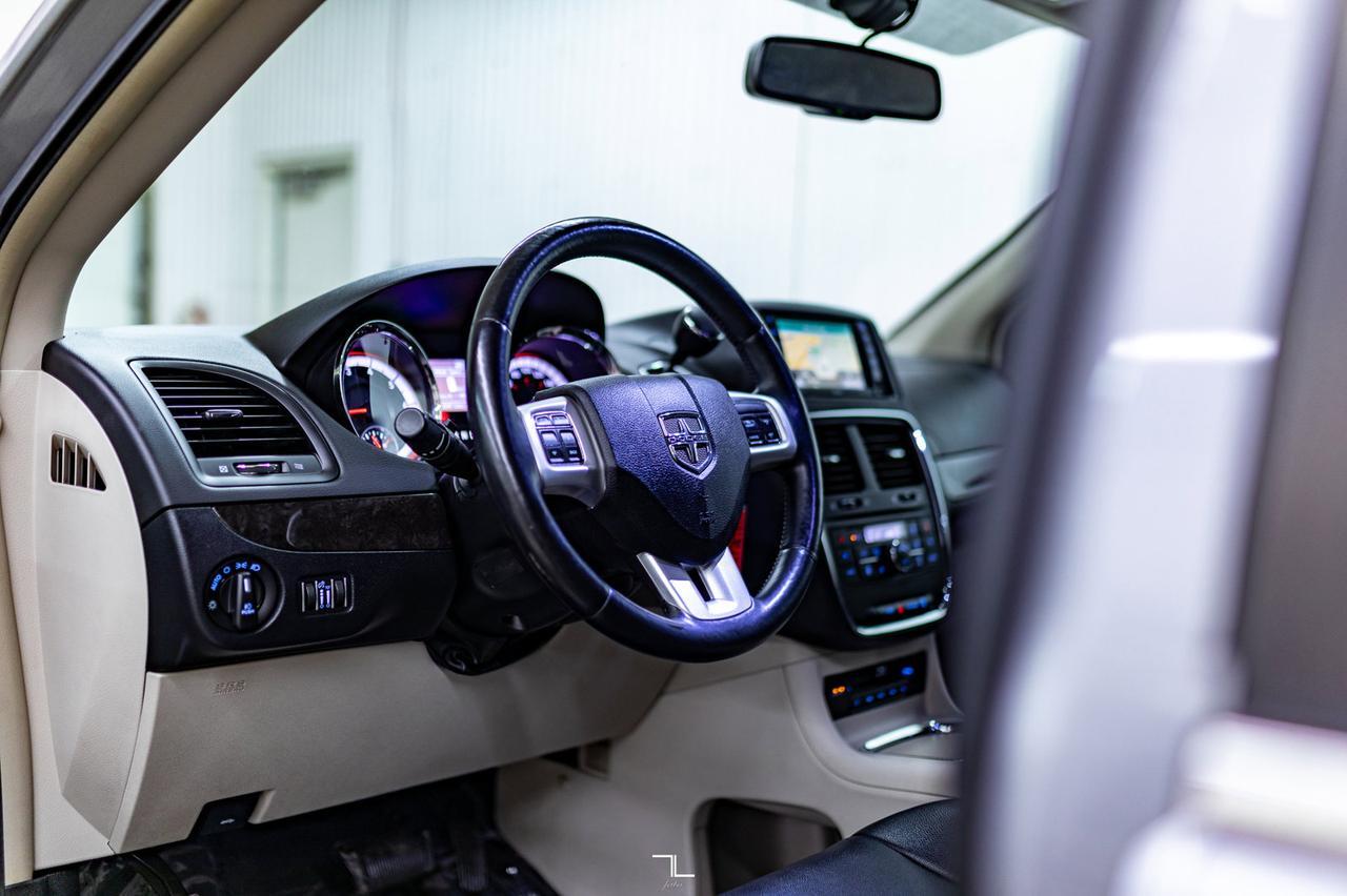 2016 Dodge Grand Caravan Crew Plus Leather Nav DVD Red Deer AB