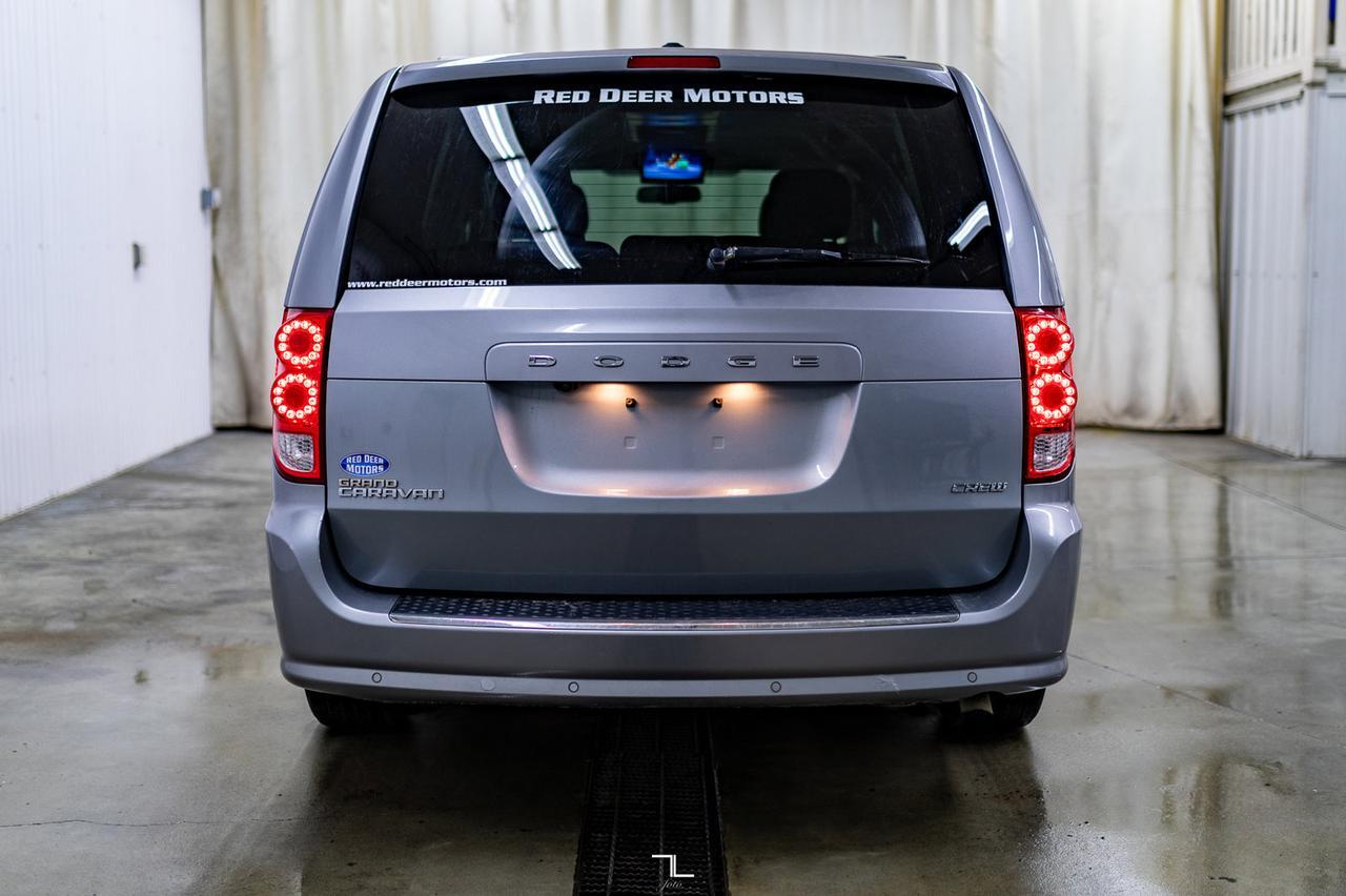 2016 Dodge Grand Caravan Crew Plus Leather Nav DVD Red Deer AB