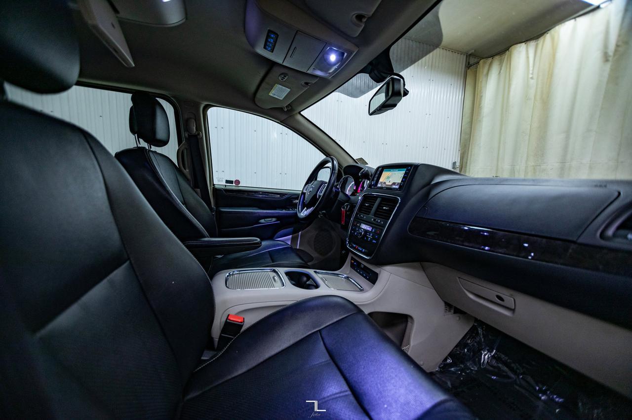 2016 Dodge Grand Caravan Crew Plus Leather Nav DVD Red Deer AB