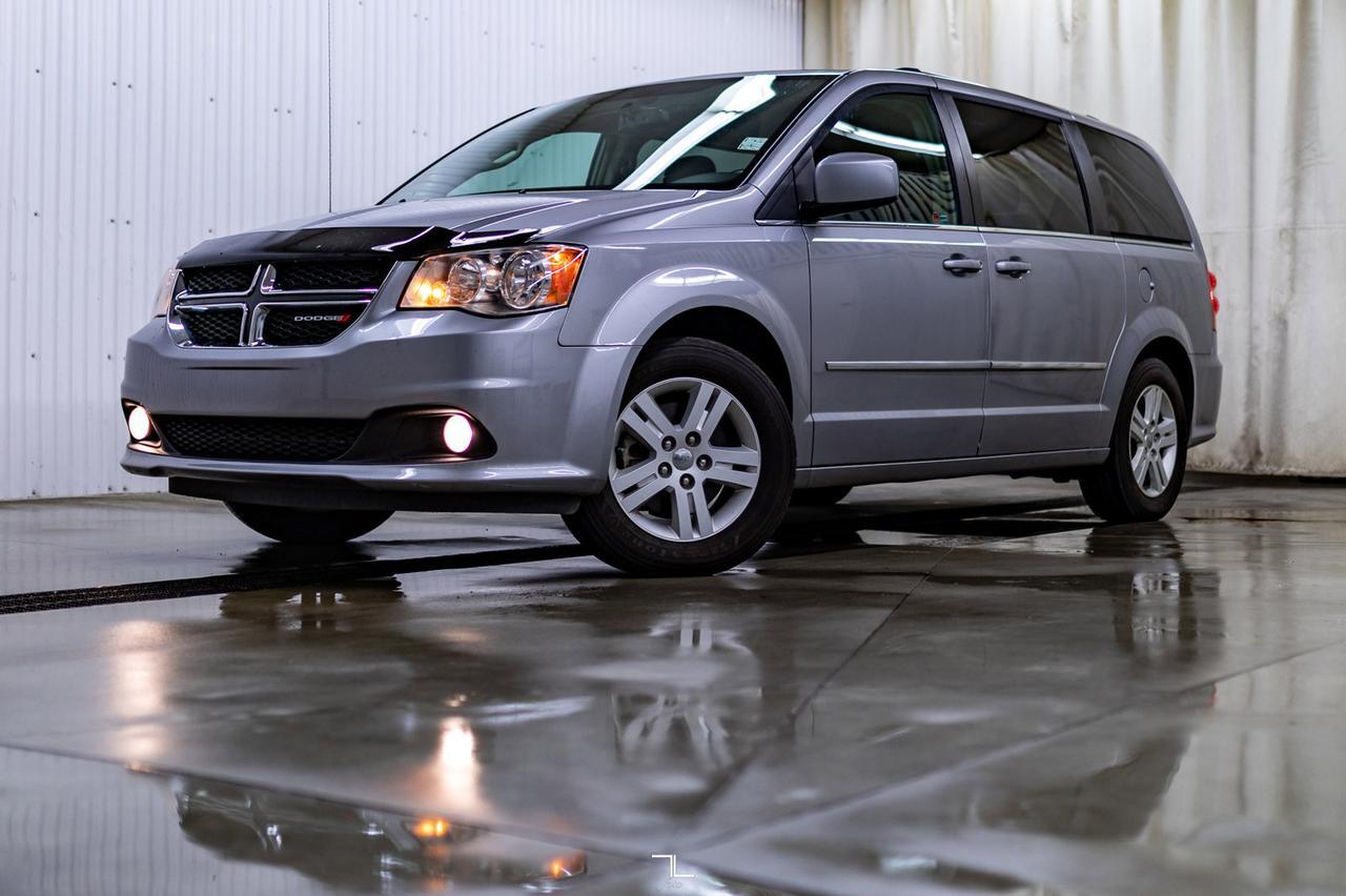 2016 Dodge Grand Caravan Crew Plus Leather Nav DVD Red Deer AB