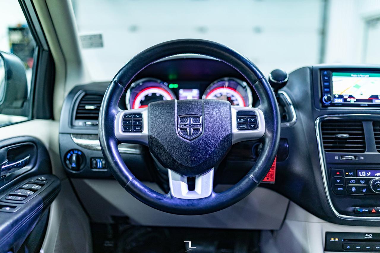 2016 Dodge Grand Caravan Crew Plus Leather Nav DVD Red Deer AB