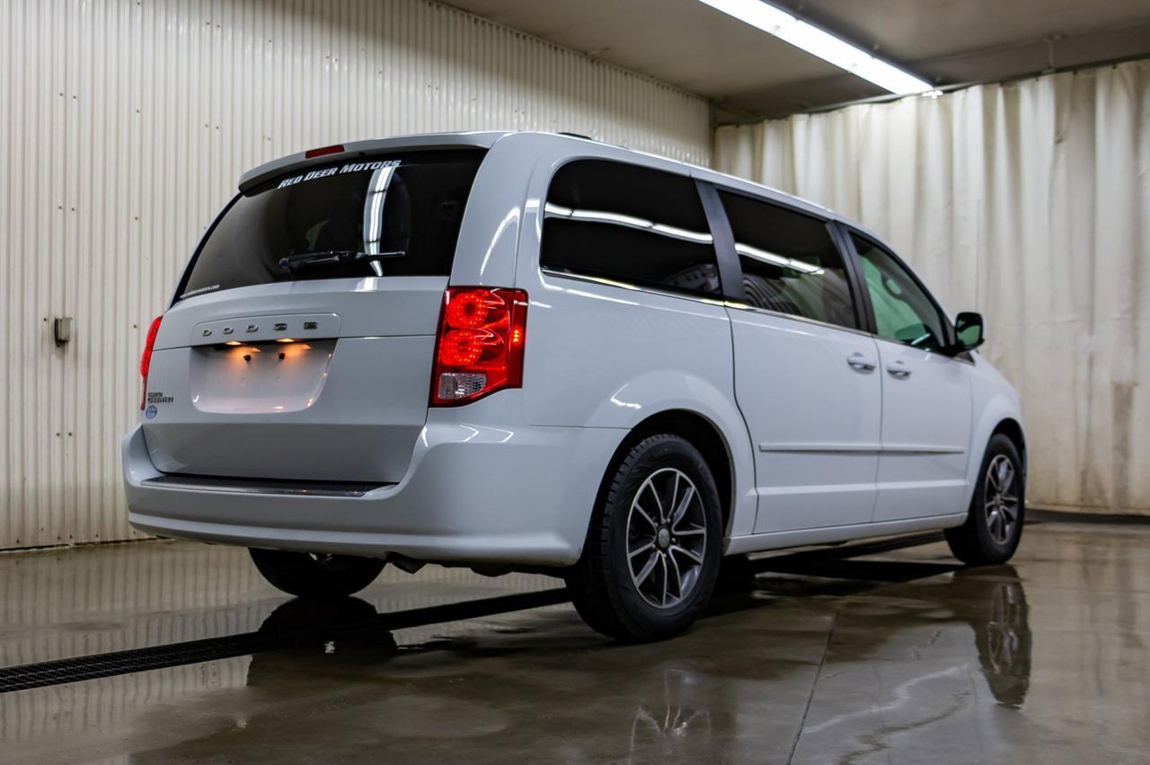 2016 Dodge Grand Caravan Premium Plus Leather Nav DVD Red Deer AB