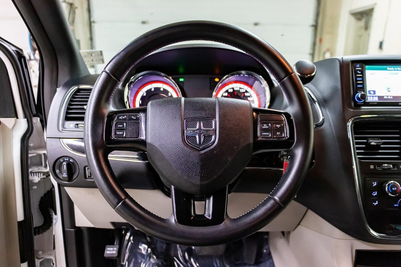 2016 Dodge Grand Caravan Premium Plus Leather Nav DVD Red Deer AB