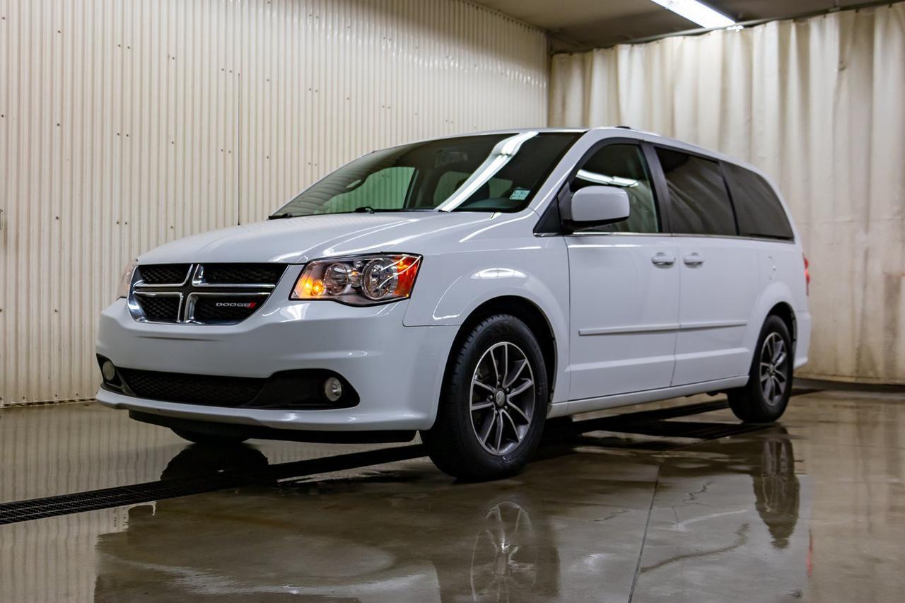 2016 Dodge Grand Caravan Premium Plus Leather Nav DVD Red Deer AB
