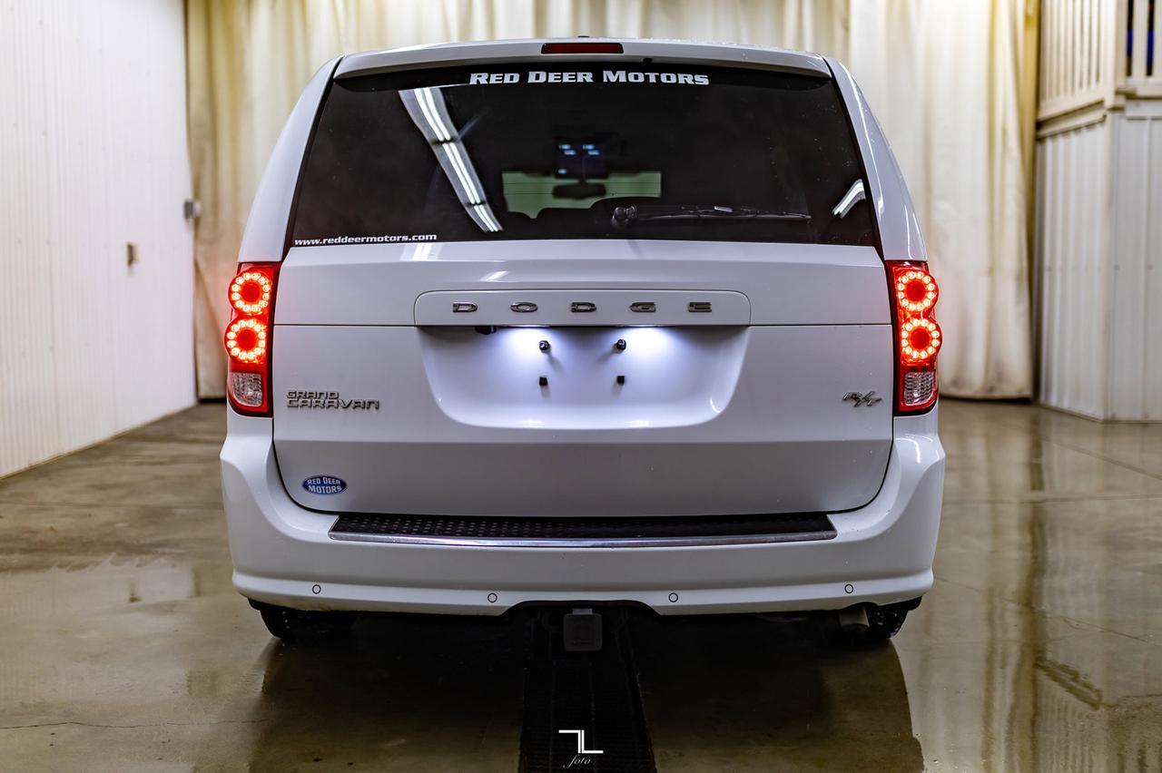 2016 Dodge Grand Caravan R/T Leather Nav BCam DVD Red Deer AB