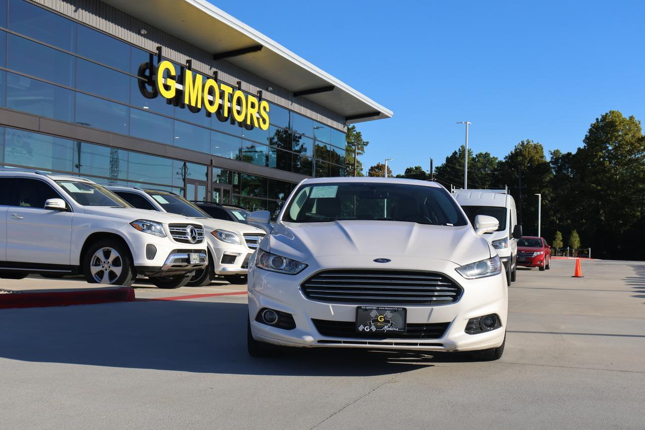 2016 FORD FUSION TITANIUM HEV WHITE at G Motors