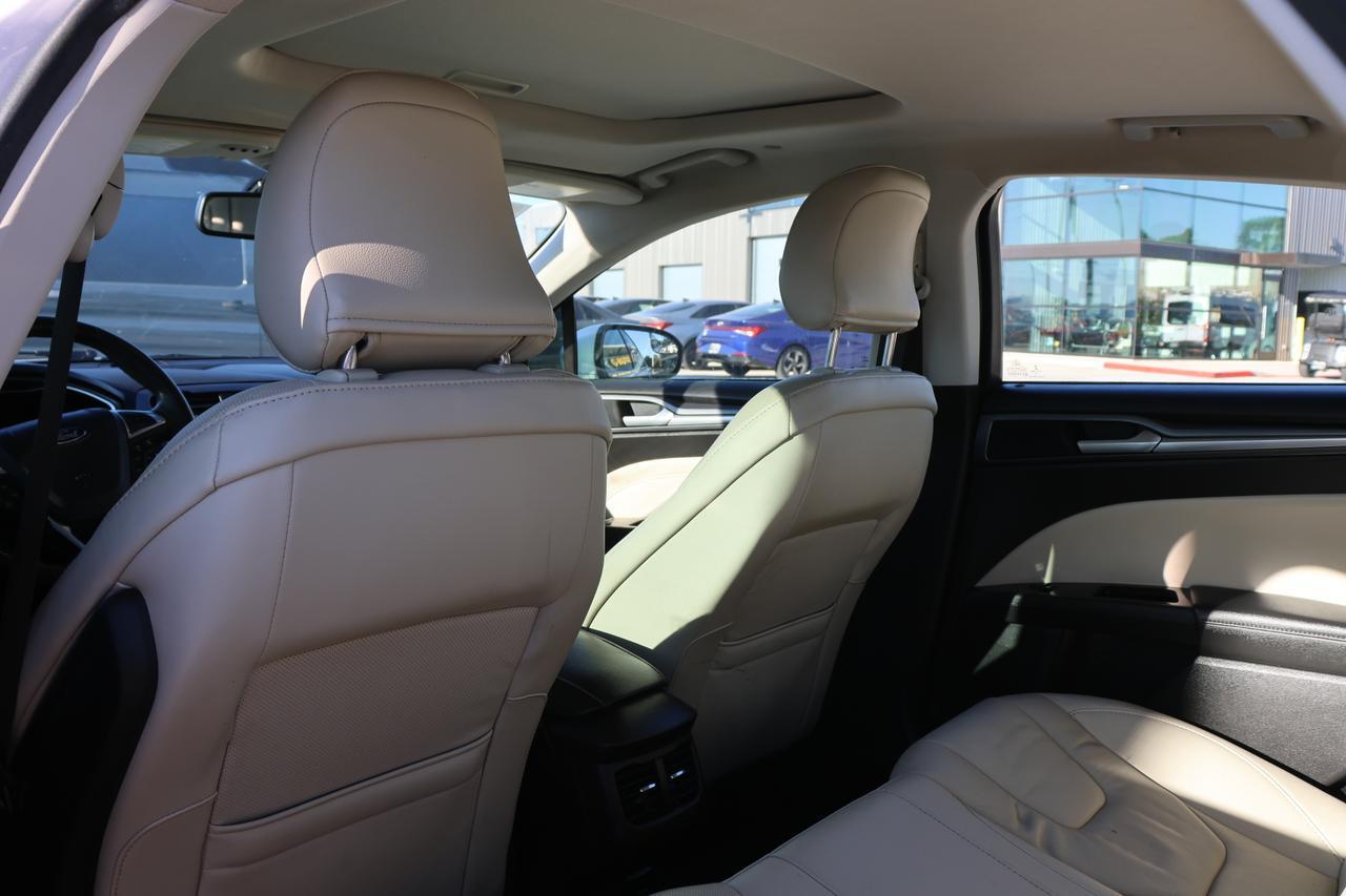 2016 FORD FUSION TITANIUM HEV WHITE at G Motors