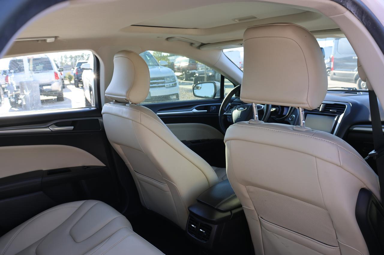 2016 FORD FUSION TITANIUM HEV WHITE at G Motors