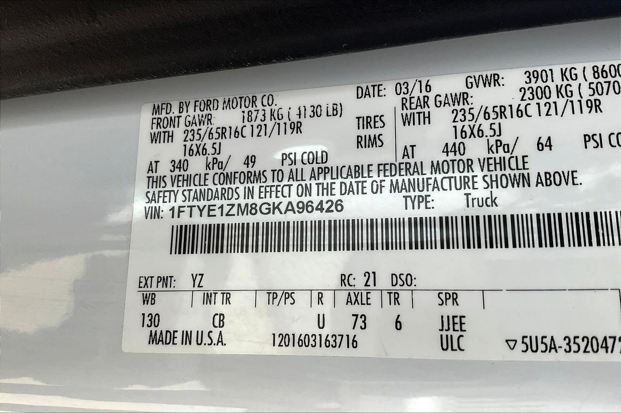 2016 FORD TRANSIT T-150 Houston TX