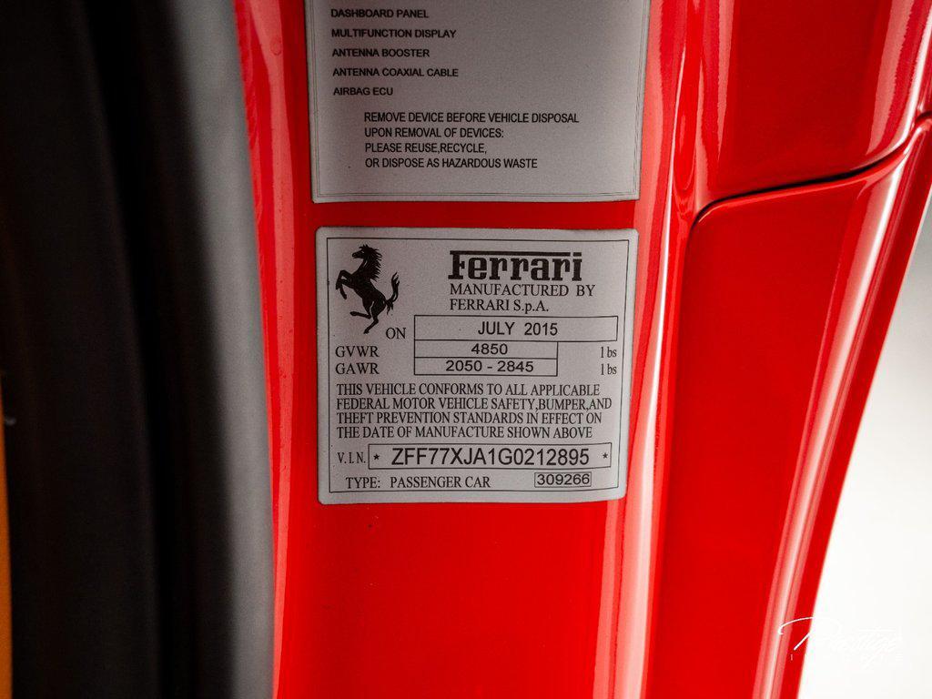 2016 Ferrari California T 2dr Conv North Miami Beach FL