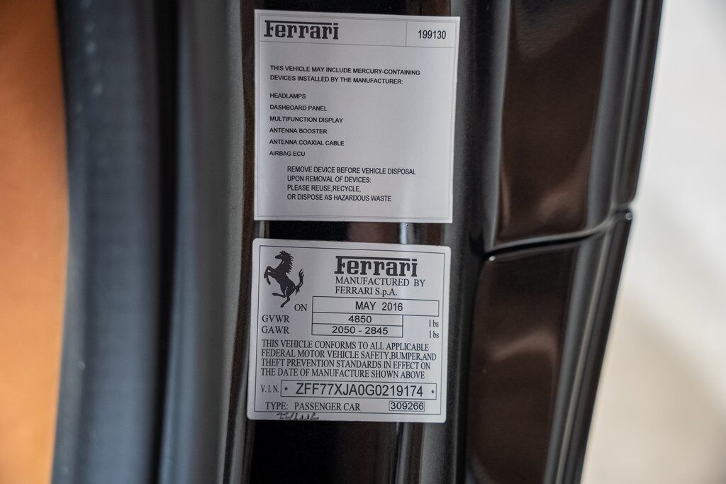 2016 Ferrari California T Ft Lauderdale FL