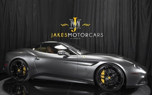 2016 Ferrari California T *ONLY 9600 MILES* *MATTE GREY WRAP* *APPLE CARPLAY* *BACKBONE STYLE SEATS* San Diego CA