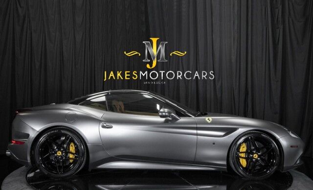 2016 Ferrari California T *ONLY 9600 MILES* *MATTE GREY WRAP* *APPLE CARPLAY* *BACKBONE STYLE SEATS* San Diego CA