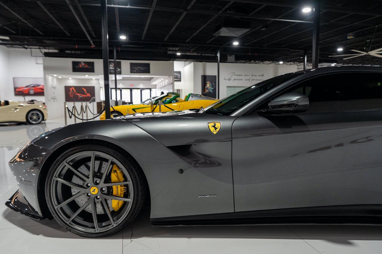 2016 Ferrari F12berlinetta Grigio Silverstone paint, passenger display, JBL Professional audio, carbon galore AND MUCH MORE!! Fort Lauderdale FL