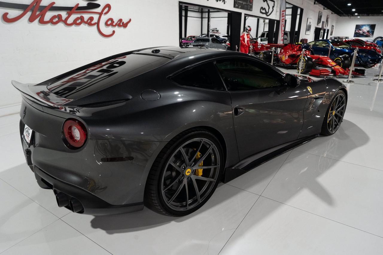 2016 Ferrari F12berlinetta Grigio Silverstone paint, passenger display, JBL Professional audio, carbon galore AND MUCH MORE!! Fort Lauderdale FL