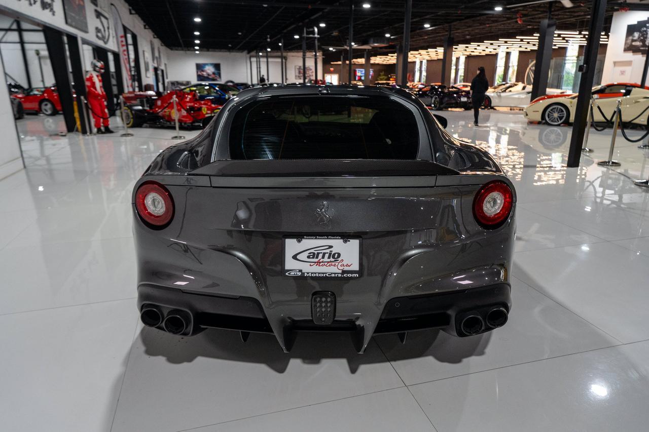 2016 Ferrari F12berlinetta Grigio Silverstone paint, passenger display, JBL Professional audio, carbon galore AND MUCH MORE!! Fort Lauderdale FL