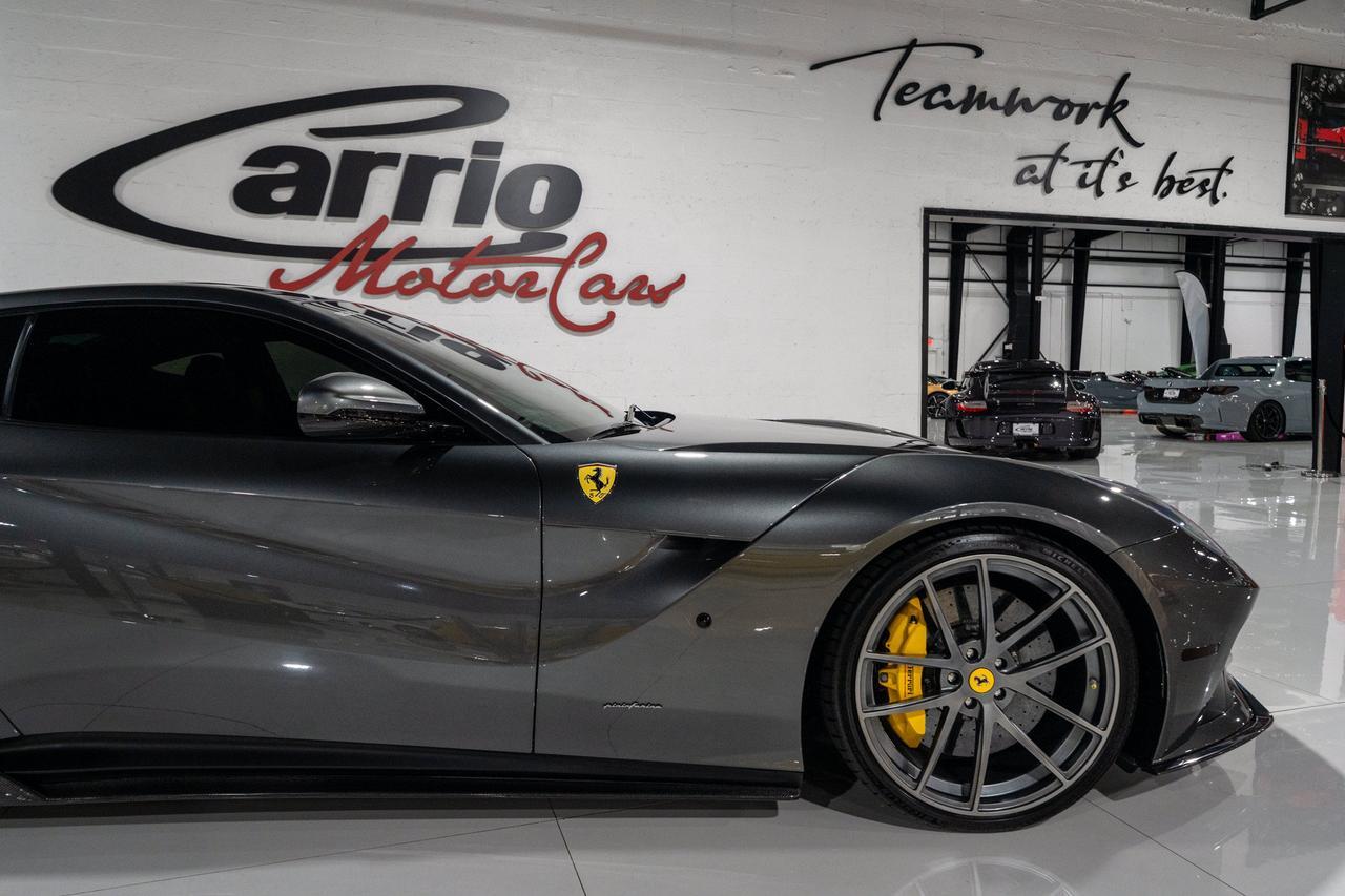 2016 Ferrari F12berlinetta Grigio Silverstone paint, passenger display, JBL Professional audio, carbon galore AND MUCH MORE!! Fort Lauderdale FL