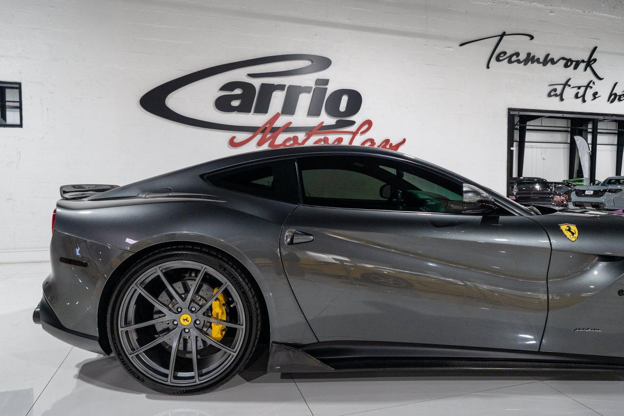 2016 Ferrari F12berlinetta Grigio Silverstone paint, passenger display, JBL Professional audio, carbon galore AND MUCH MORE!! Fort Lauderdale FL