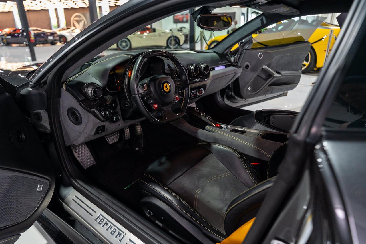 2016 Ferrari F12berlinetta Grigio Silverstone paint, passenger display, JBL Professional audio, carbon galore AND MUCH MORE!! Fort Lauderdale FL
