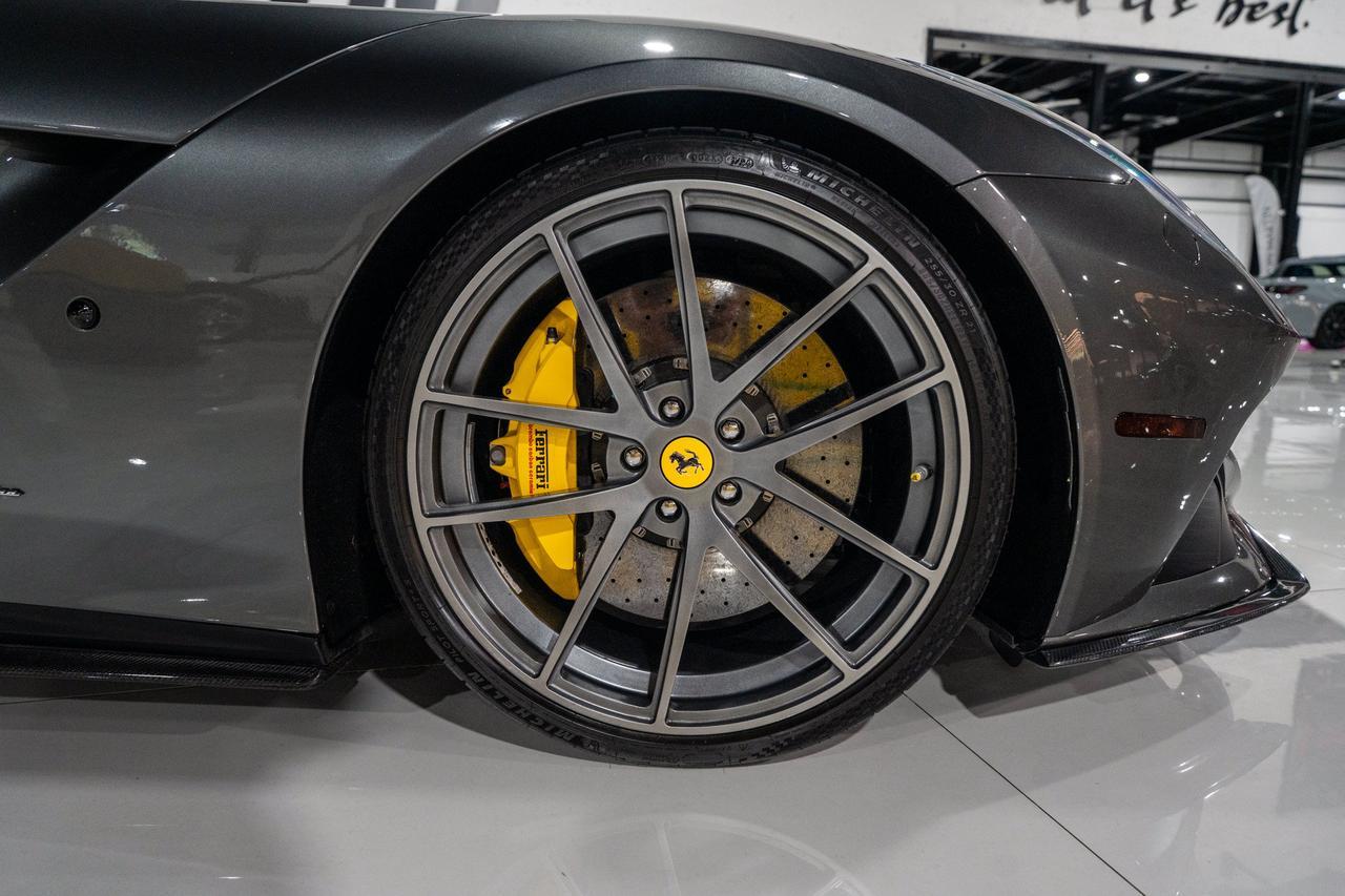 2016 Ferrari F12berlinetta Grigio Silverstone paint, passenger display, JBL Professional audio, carbon galore AND MUCH MORE!! Fort Lauderdale FL