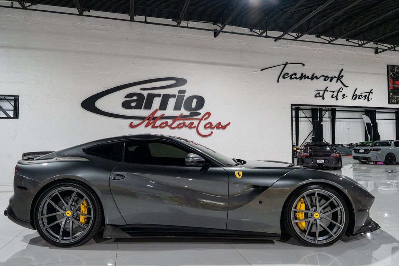 2016 Ferrari F12berlinetta Grigio Silverstone paint, passenger display, JBL Professional audio, carbon galore AND MUCH MORE!! Fort Lauderdale FL