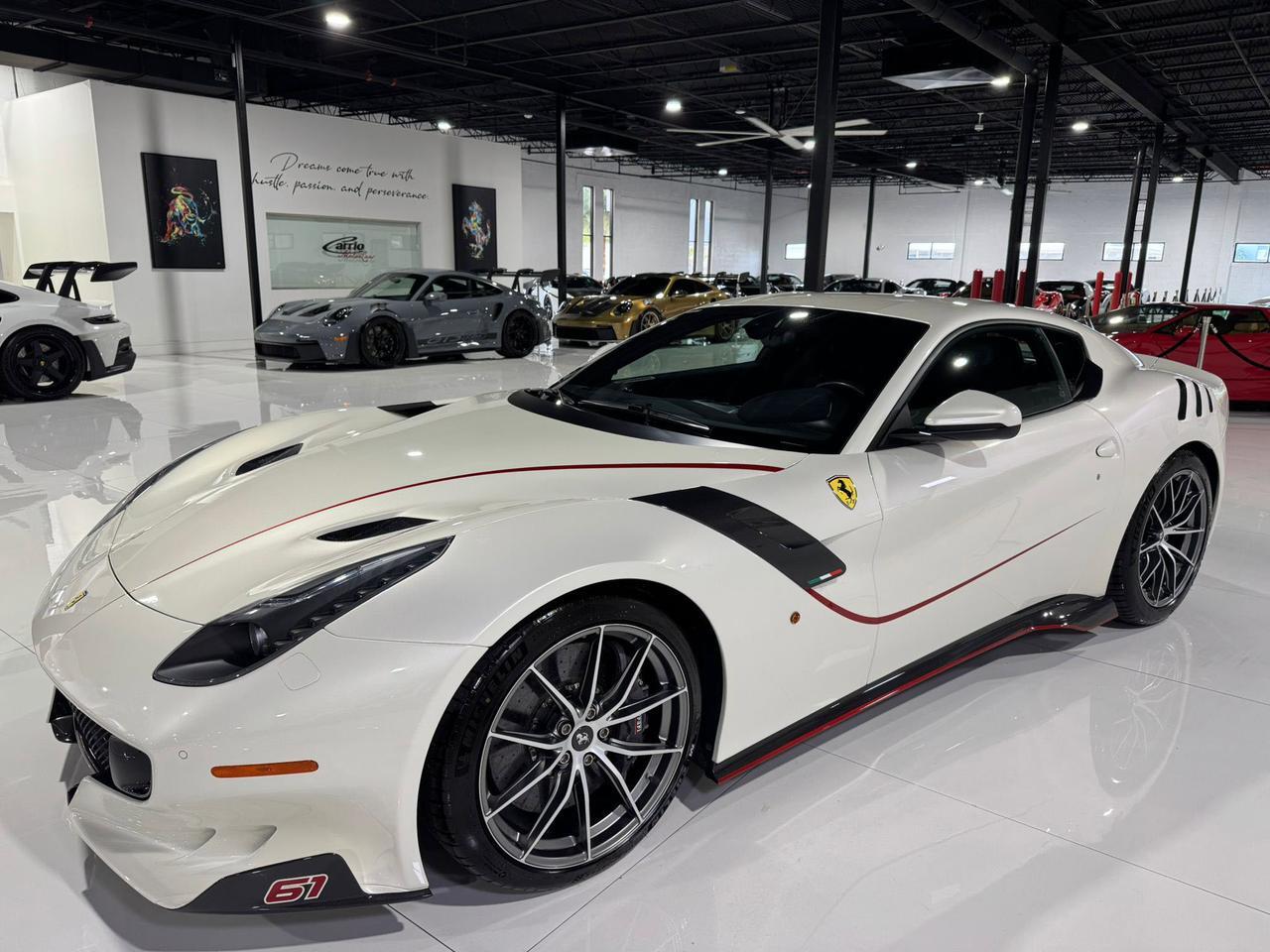 2016 Ferrari F12tdf ONE-OWNER CAR!ATELIER BUILD!owned by Ferrari Challenge driver,signed by Ferrari chief design officer