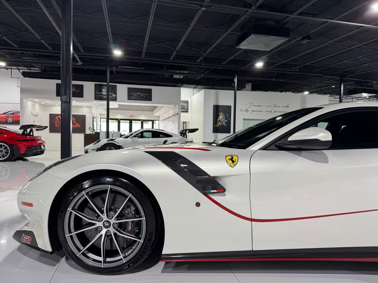 2016 Ferrari F12tdf ONE-OWNER CAR!ATELIER BUILD!owned by Ferrari Challenge driver,signed by Ferrari chief design officer Fort Lauderdale FL