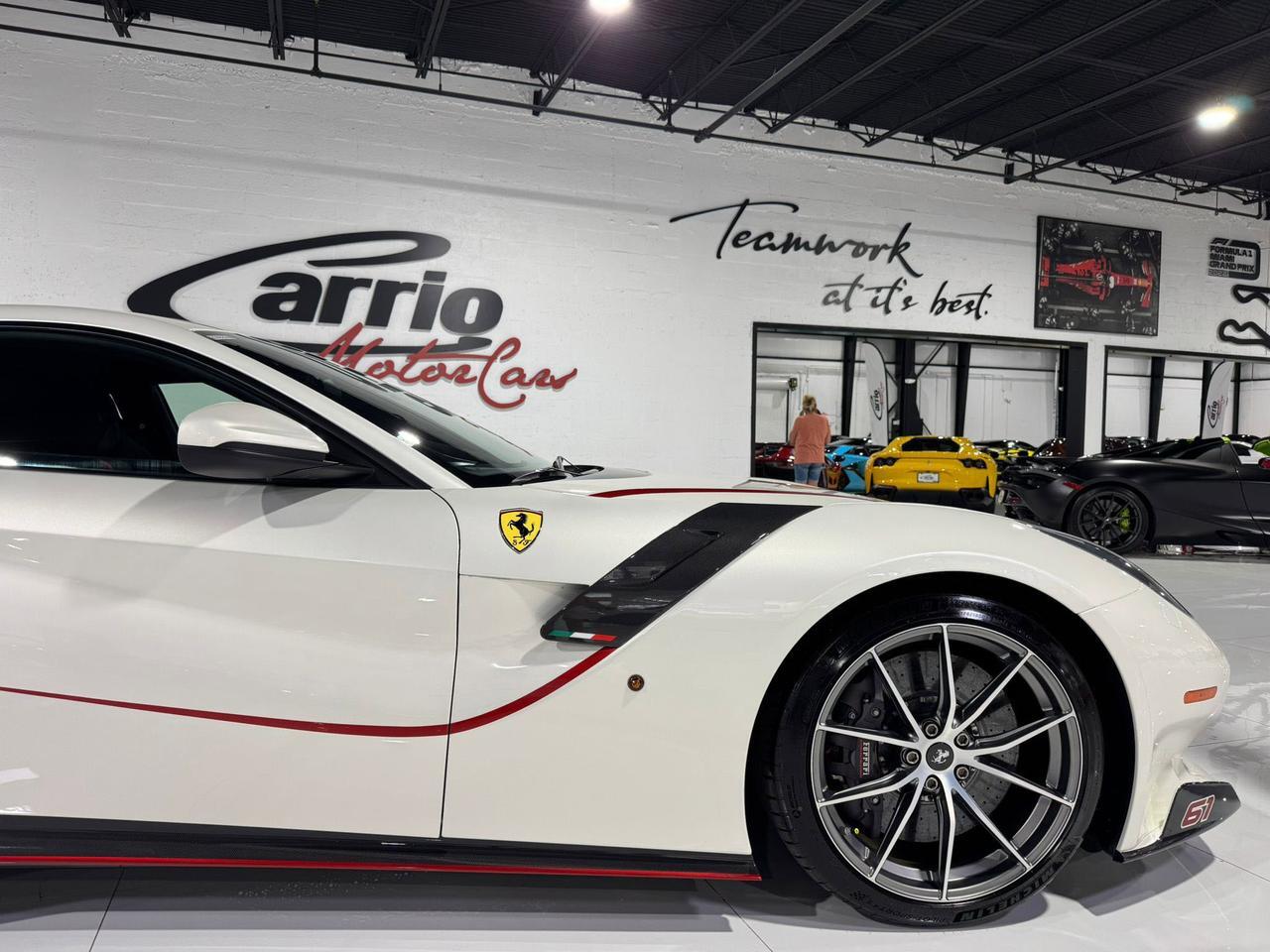 2016 Ferrari F12tdf ONE-OWNER CAR!ATELIER BUILD!owned by Ferrari Challenge driver,signed by Ferrari chief design officer Fort Lauderdale FL