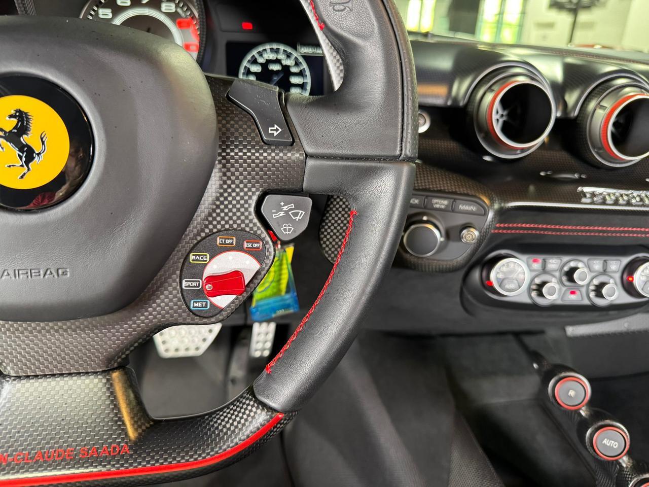 2016 Ferrari F12tdf ONE-OWNER CAR!ATELIER BUILD!owned by Ferrari Challenge driver,signed by Ferrari chief design officer Fort Lauderdale FL