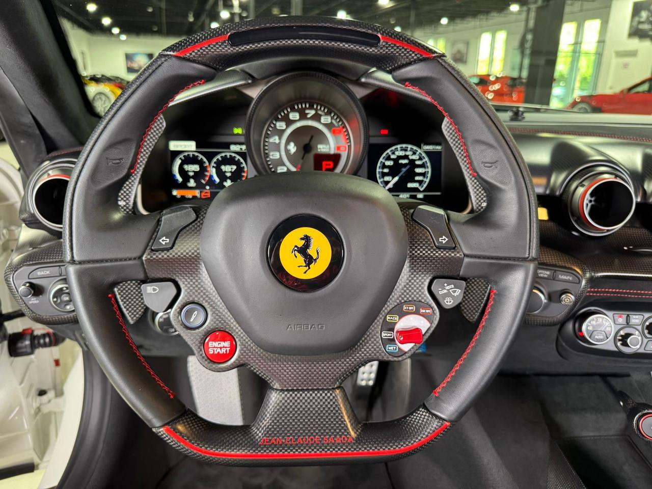 2016 Ferrari F12tdf ONE-OWNER CAR!ATELIER BUILD!owned by Ferrari Challenge driver,signed by Ferrari chief design officer Fort Lauderdale FL
