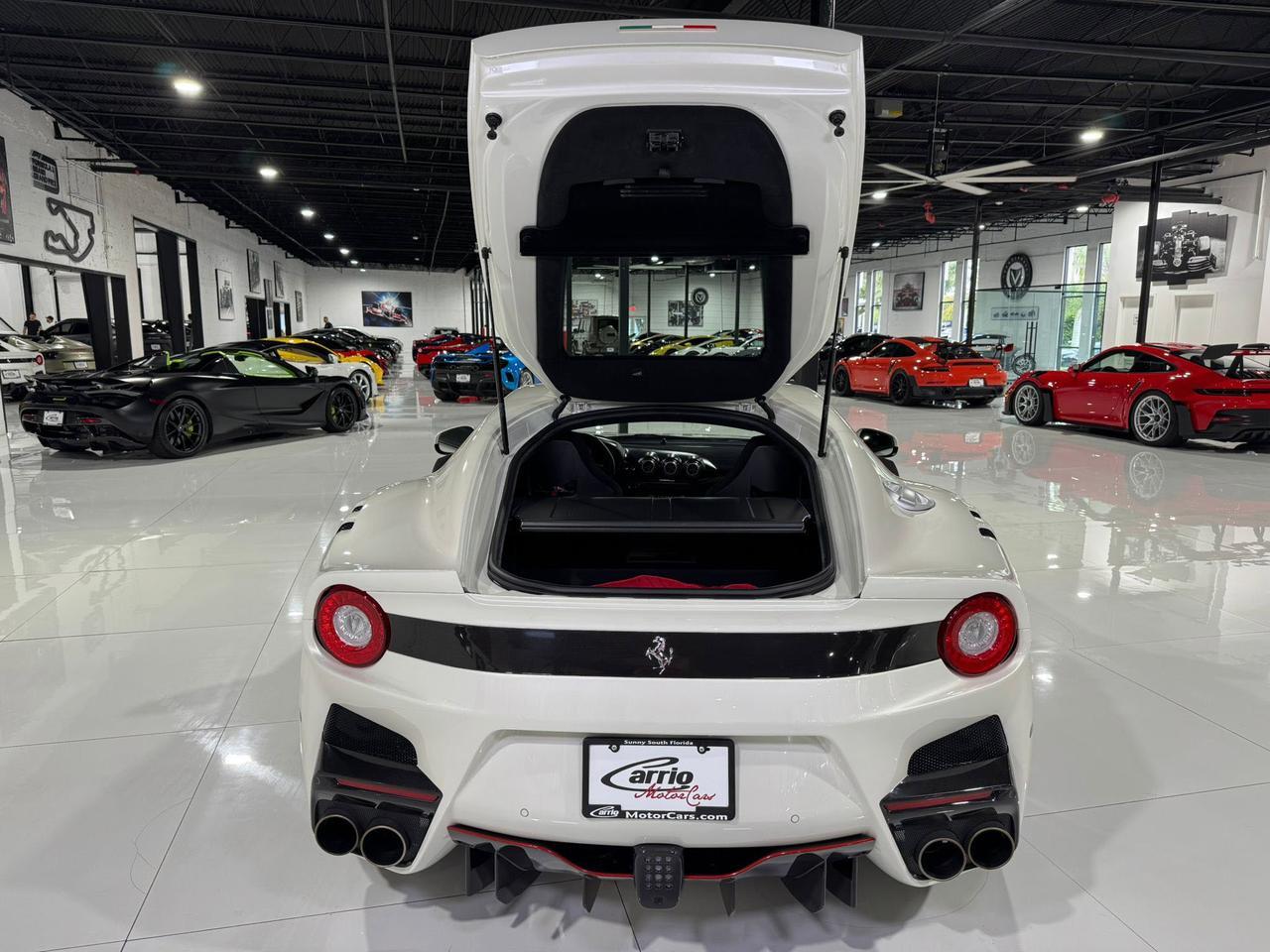 2016 Ferrari F12tdf ONE-OWNER CAR!ATELIER BUILD!owned by Ferrari Challenge driver,signed by Ferrari chief design officer Fort Lauderdale FL
