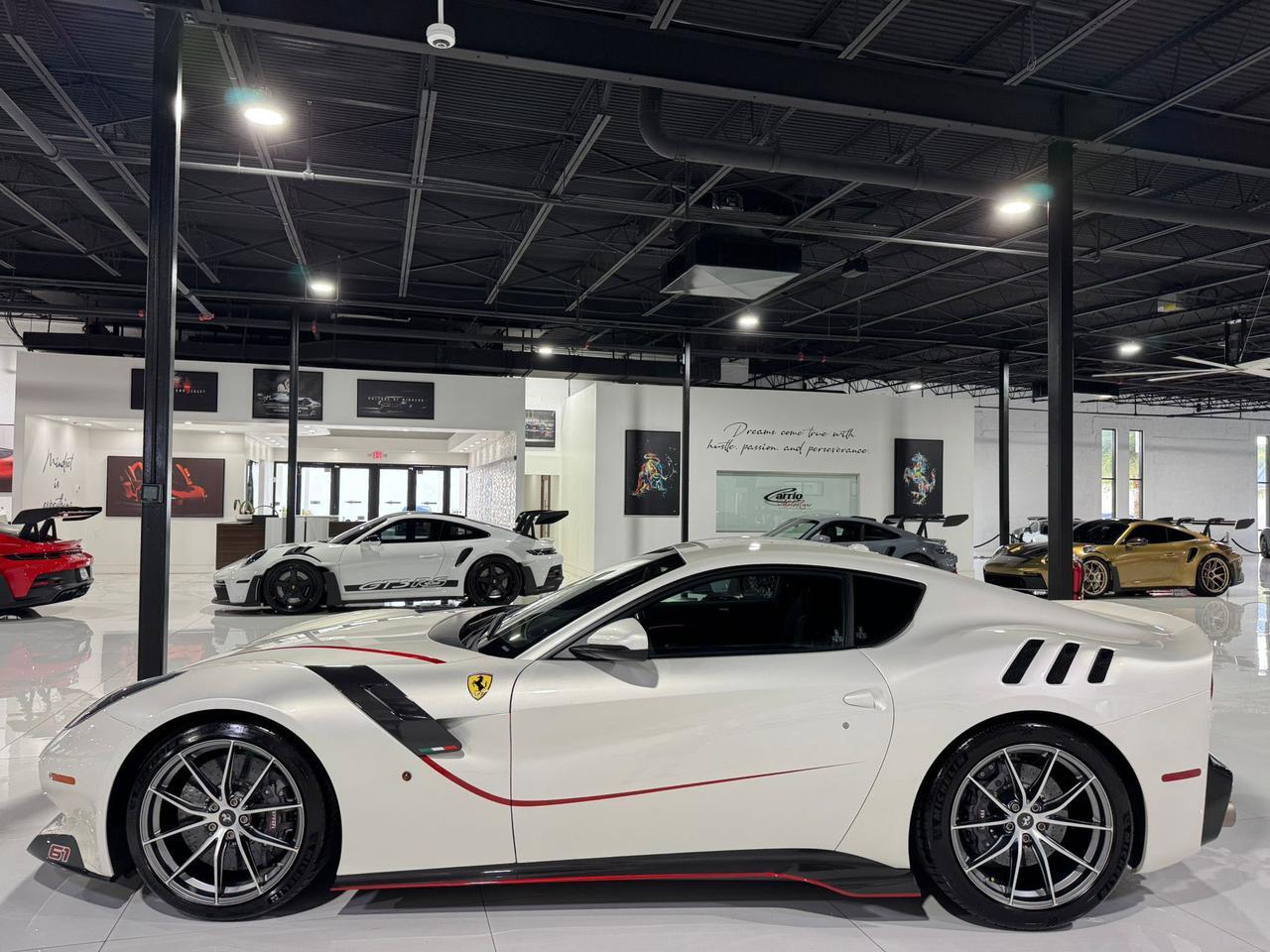 2016 Ferrari F12tdf ONE-OWNER CAR!ATELIER BUILD!owned by Ferrari Challenge driver,signed by Ferrari chief design officer Fort Lauderdale FL