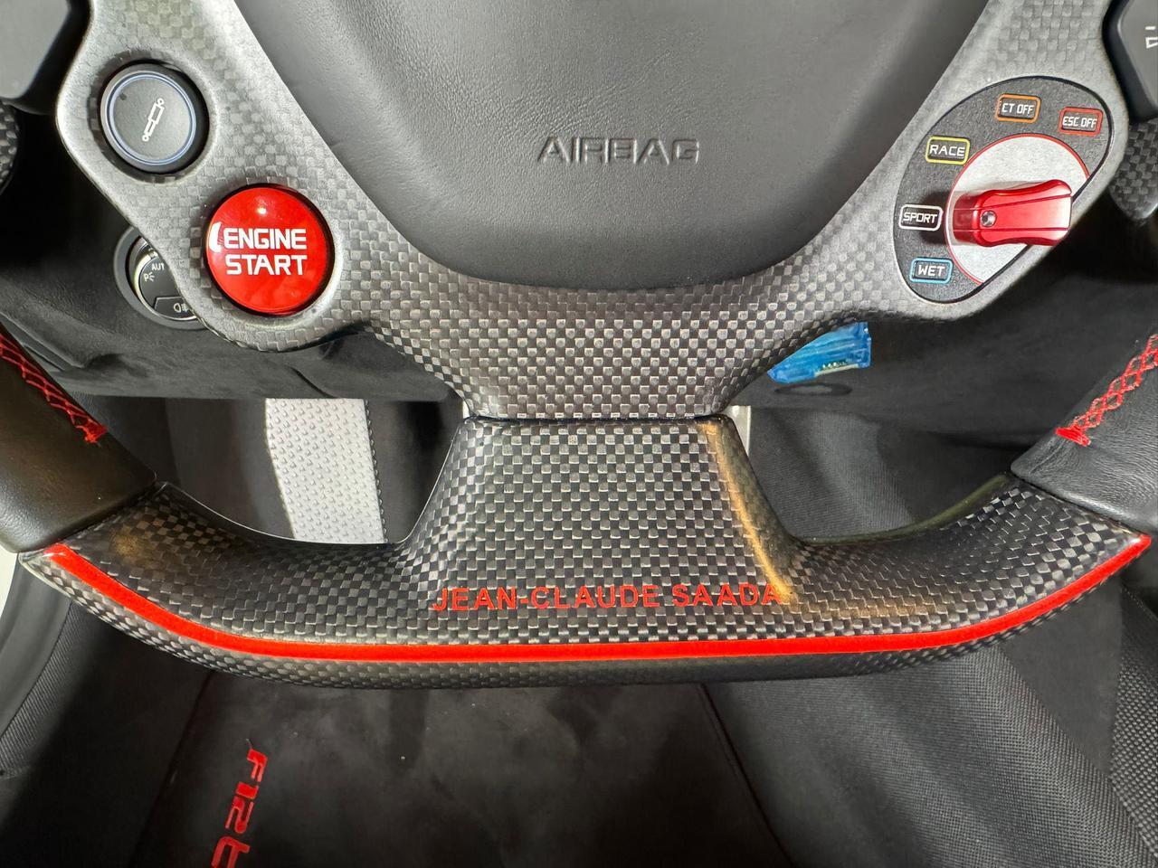 2016 Ferrari F12tdf ONE-OWNER CAR!ATELIER BUILD!owned by Ferrari Challenge driver,signed by Ferrari chief design officer Fort Lauderdale FL