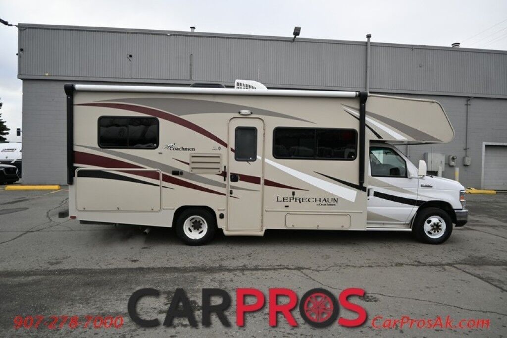 2016 Ford 230CB LEPRECHAUN - 6.8L V10 Triton - 4.0 kW Onan Generator - 3 Burner Stove - Microwave - Refridgerator - Sleeps 7 - Power Awning - Bathroom w/ Shower - Queen Bed - Tow Package Anchorage AK