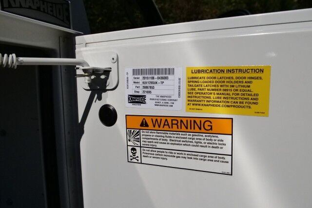 2016 Ford E-350 Service Utility Van / Knapheide KUV / LOW MILES! High Point NC