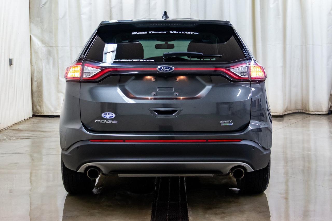 2016 Ford Edge AWD SEL Leather Roof Nav BCam Red Deer AB