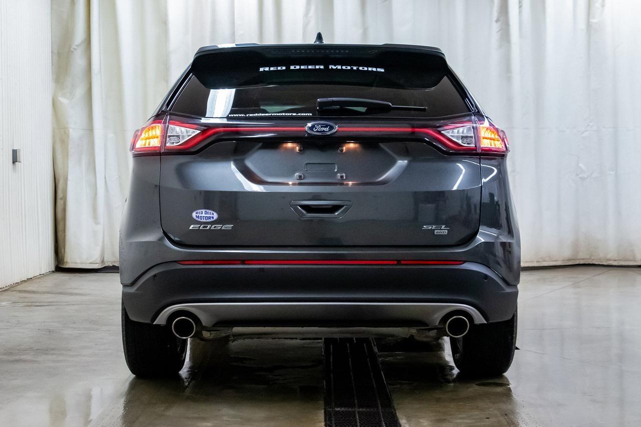 2016 Ford Edge AWD SEL Roof Nav BCam Red Deer AB