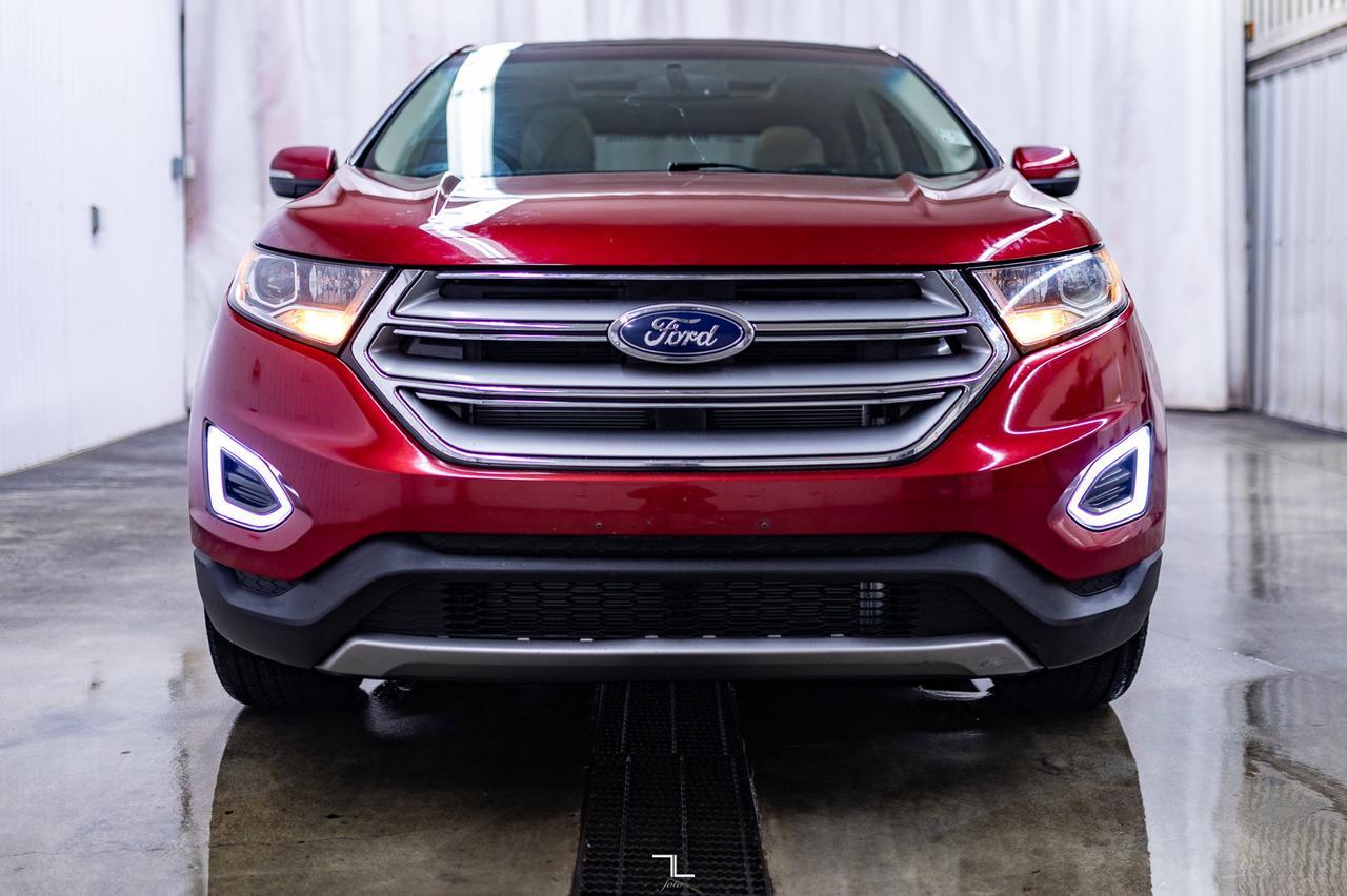 2016 Ford Edge AWD Titanium Leather Roof Nav BCam Red Deer AB