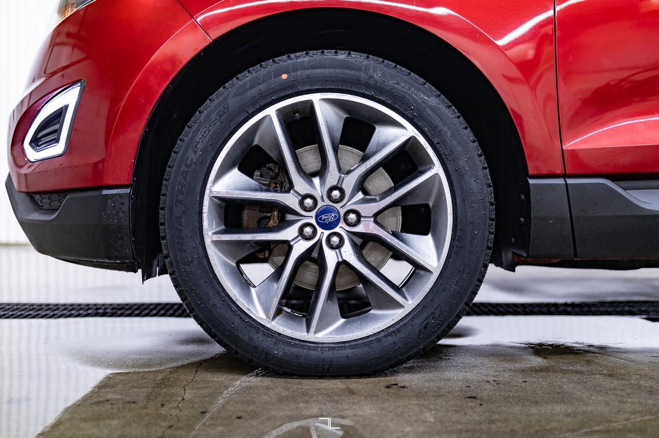 2016 Ford Edge AWD Titanium Leather Roof Nav BCam Red Deer AB