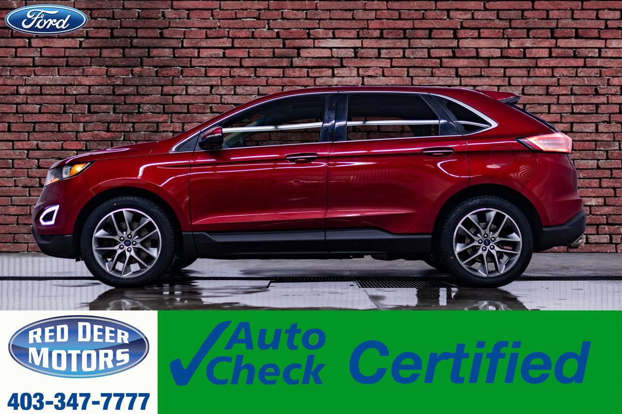2016 Ford Edge AWD Titanium Leather Roof Nav BCam