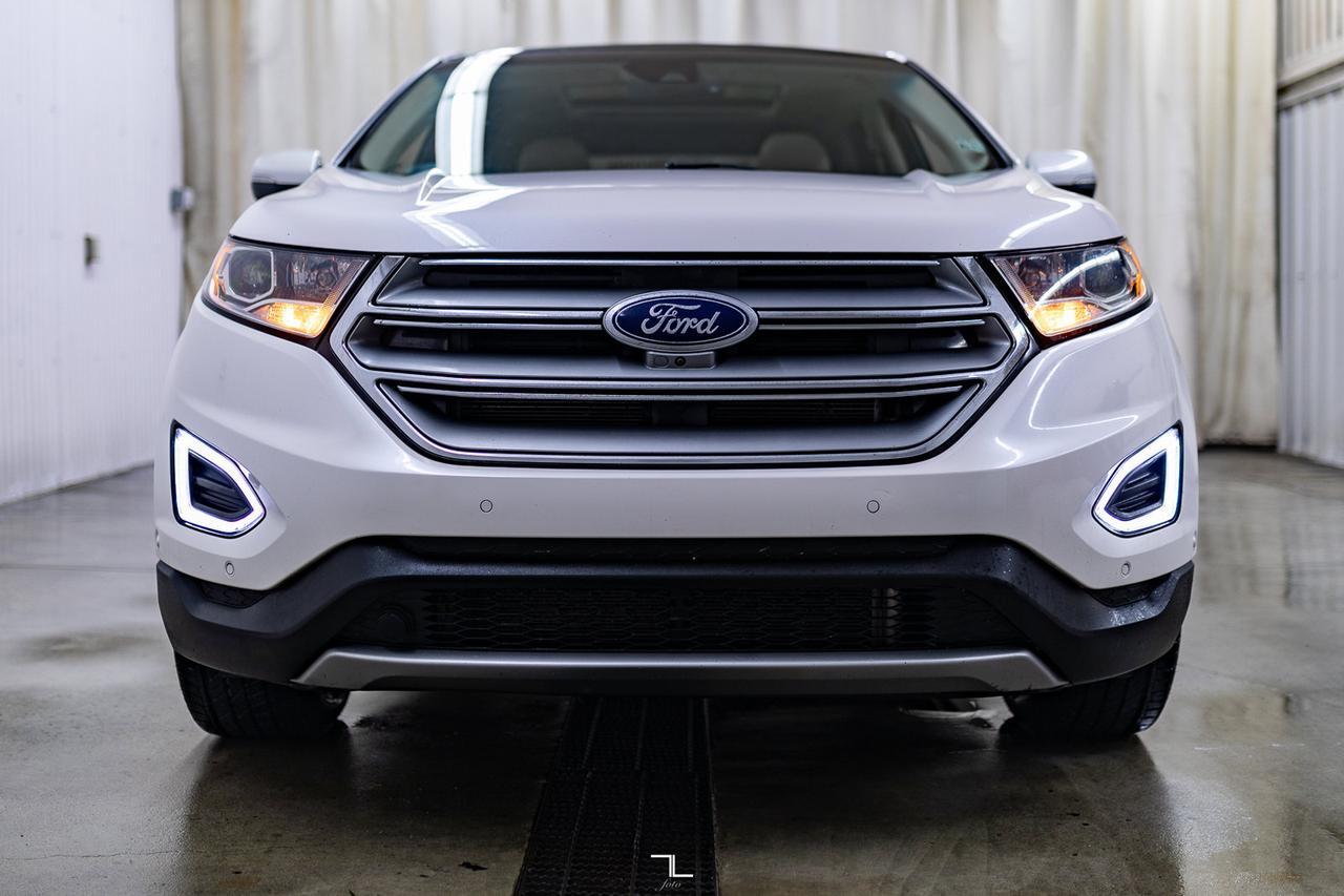 2016 Ford Edge AWD Titanium Leather Roof Nav BCam Red Deer AB