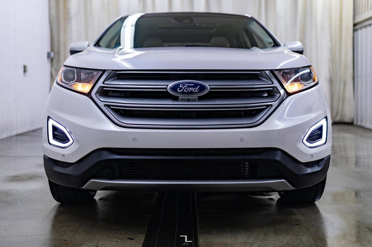 2016 Ford Edge AWD Titanium Leather Roof Nav BCam Red Deer AB