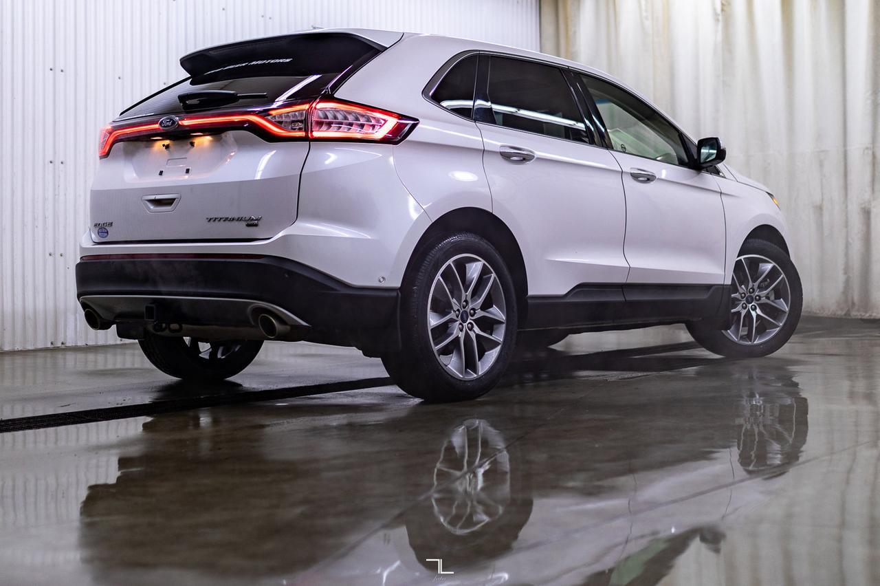2016 Ford Edge AWD Titanium Leather Roof Nav BCam Red Deer AB