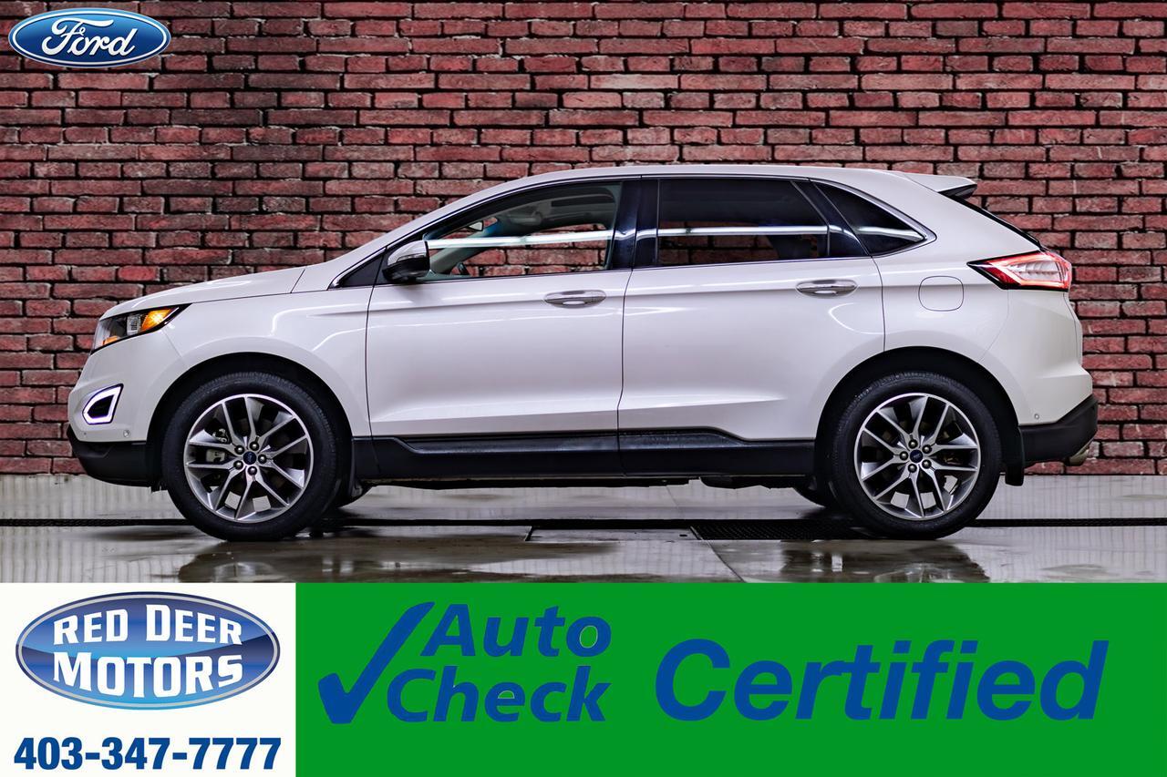 2016 Ford Edge AWD Titanium Leather Roof Nav BCam