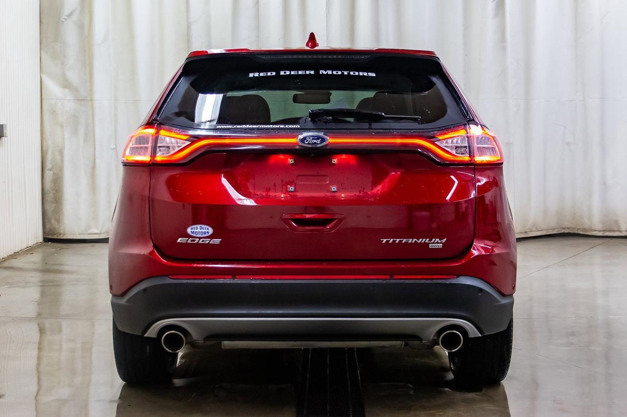 2016 Ford Edge AWD Titanium Leather Roof Nav Red Deer AB