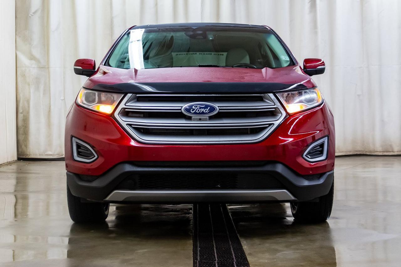 2016 Ford Edge AWD Titanium Leather Roof Nav Red Deer AB