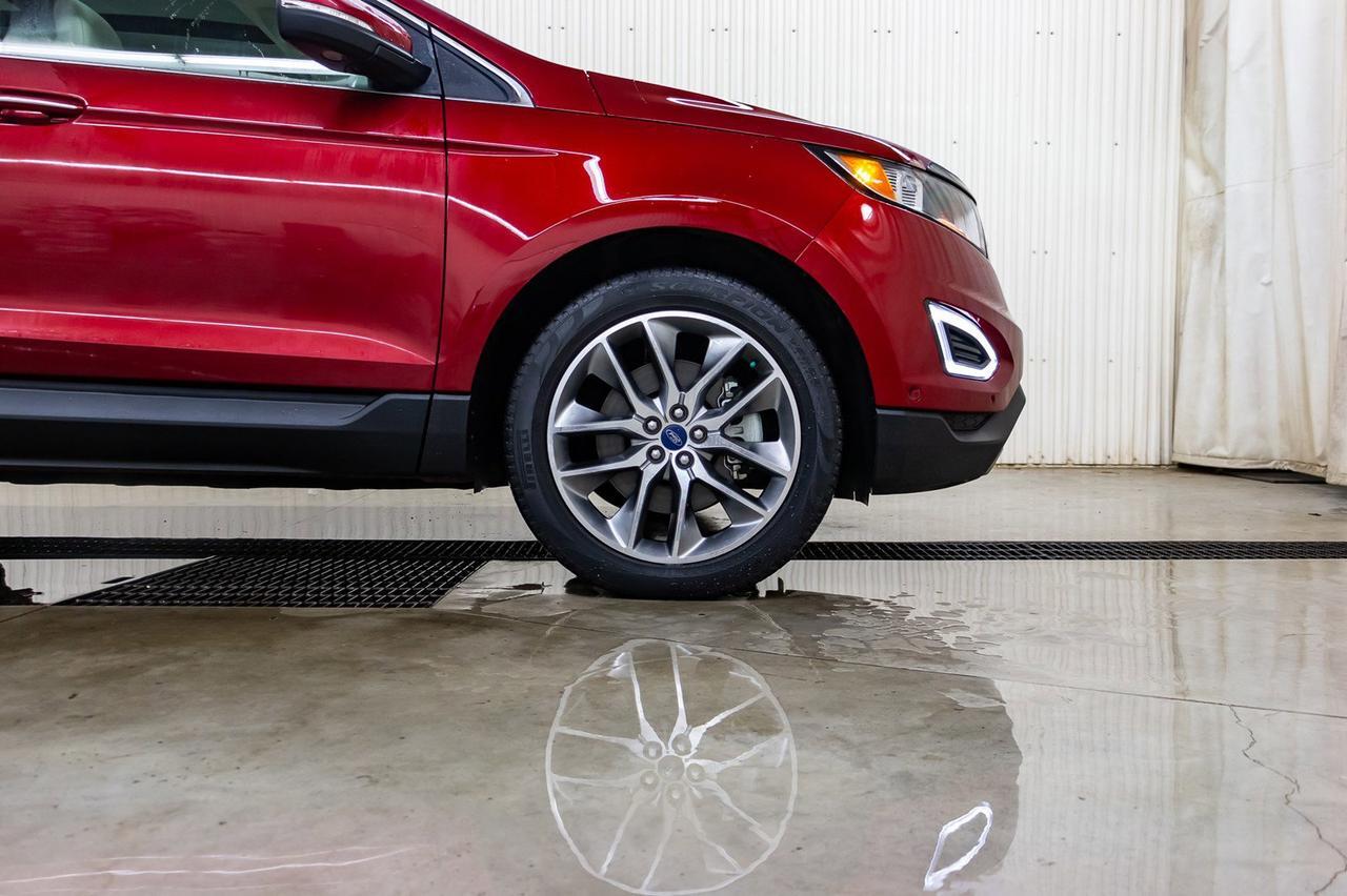 2016 Ford Edge AWD Titanium Leather Roof Nav Red Deer AB